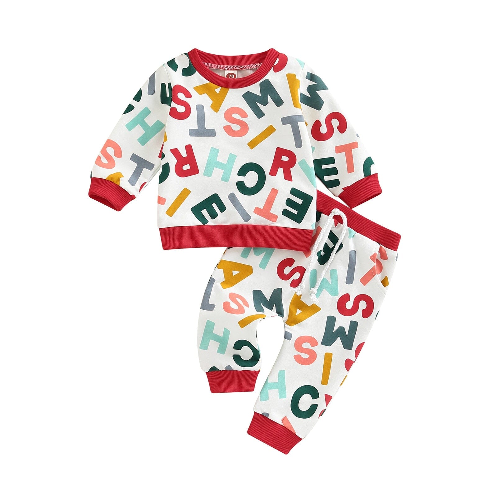 Conjunto Infantil Natalino 0 Loja Click Certo Modelo 2 0-6 Meses 