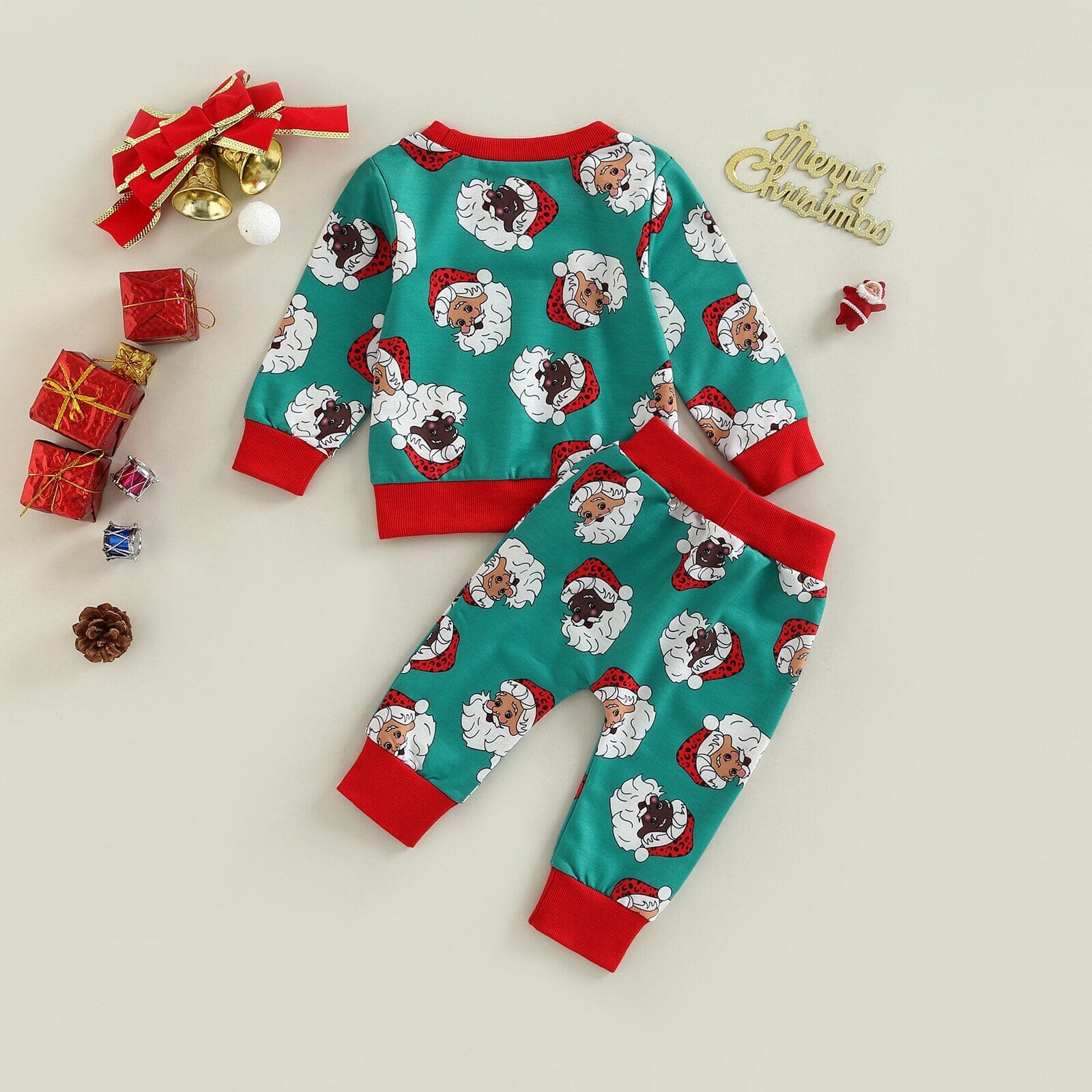 Conjunto Infantil Papai Noel 0 Loja Click Certo 