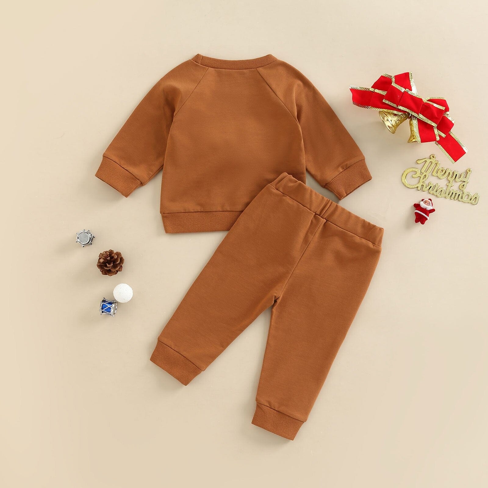 Conjunto Infantil Rena de Natal 0 Loja Click Certo 