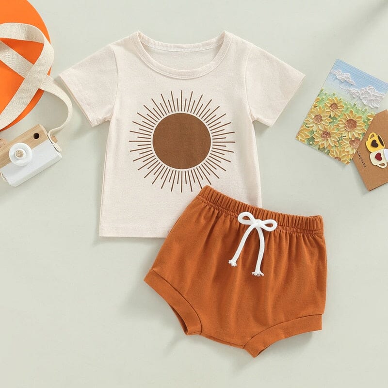 Conjunto Infantil Sol Loja Click Certo 0-6 Meses 