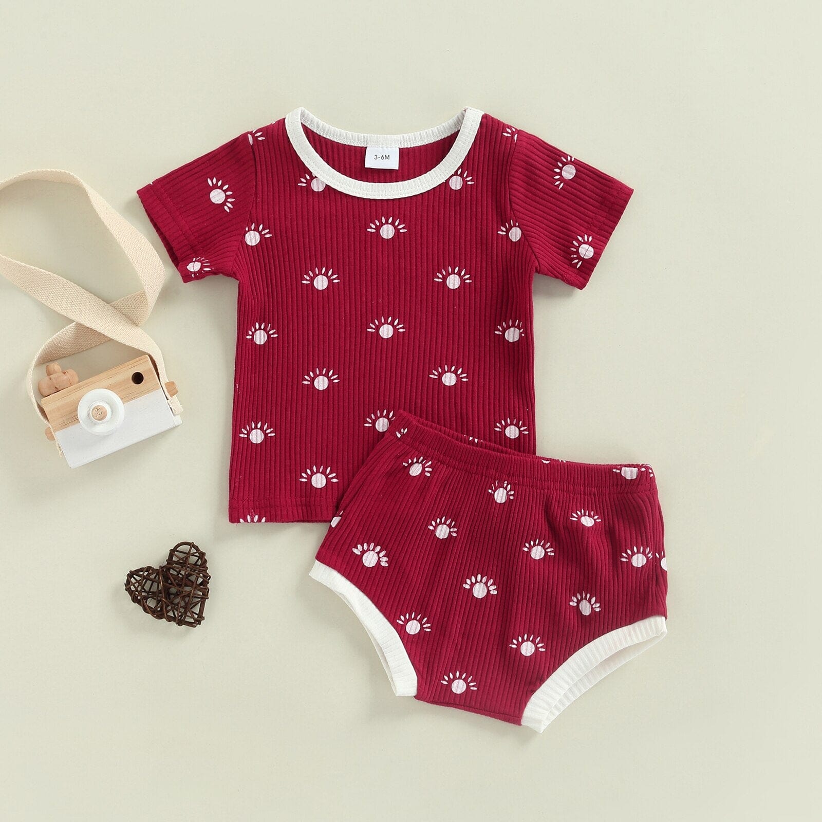 Conjunto Infantil Sol Lua Estrelas Loja Click Certo 