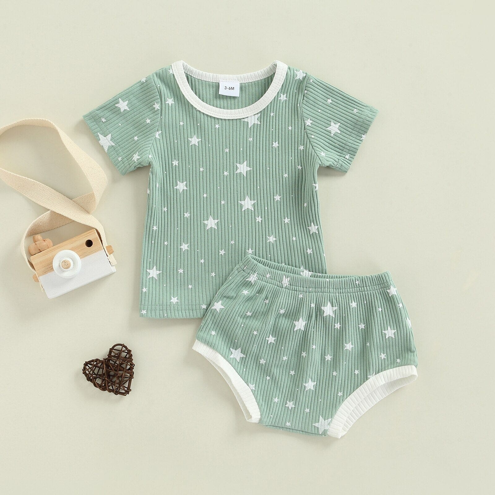 Conjunto Infantil Sol Lua Estrelas Loja Click Certo 