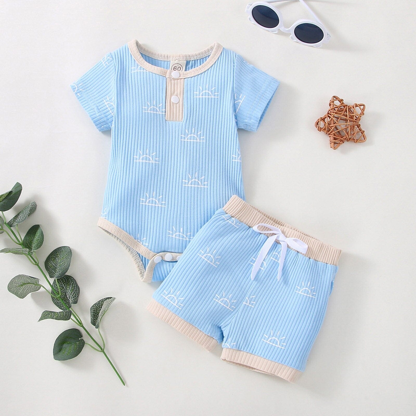 Conjunto infantil Solzinho de Verão Loja Click Certo 