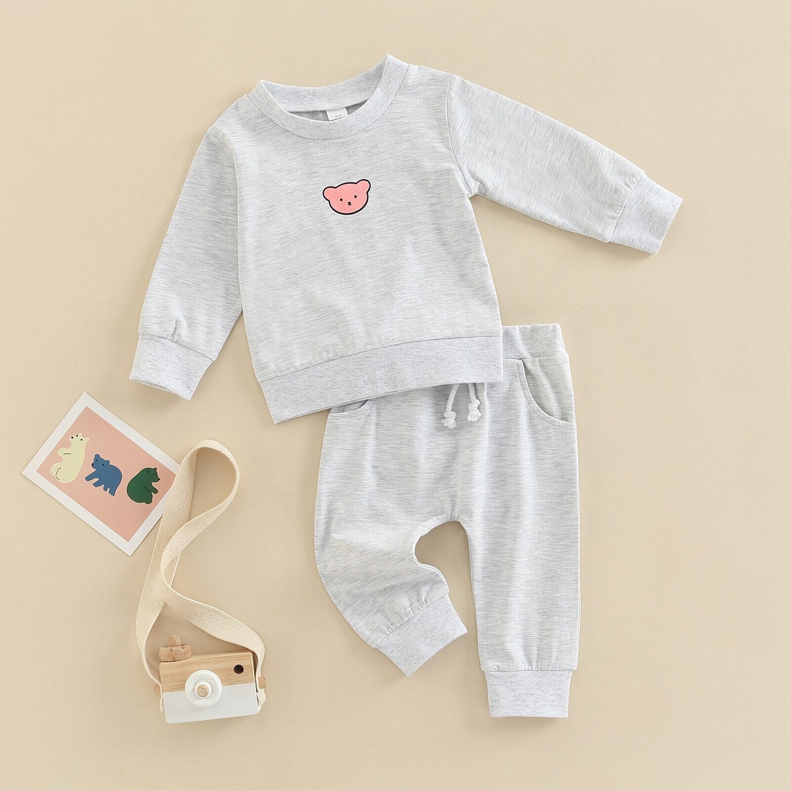 Conjunto Infantil Ursinho Baby 0 Loja Click Certo 