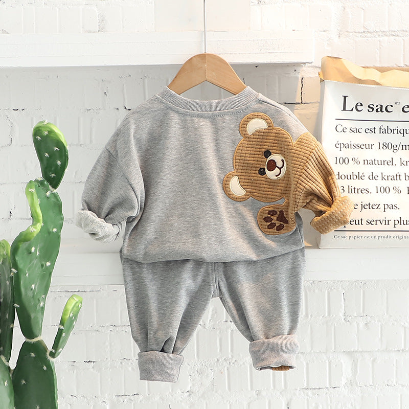 Conjunto Infantil Urso Moderno Loja Click Certo 