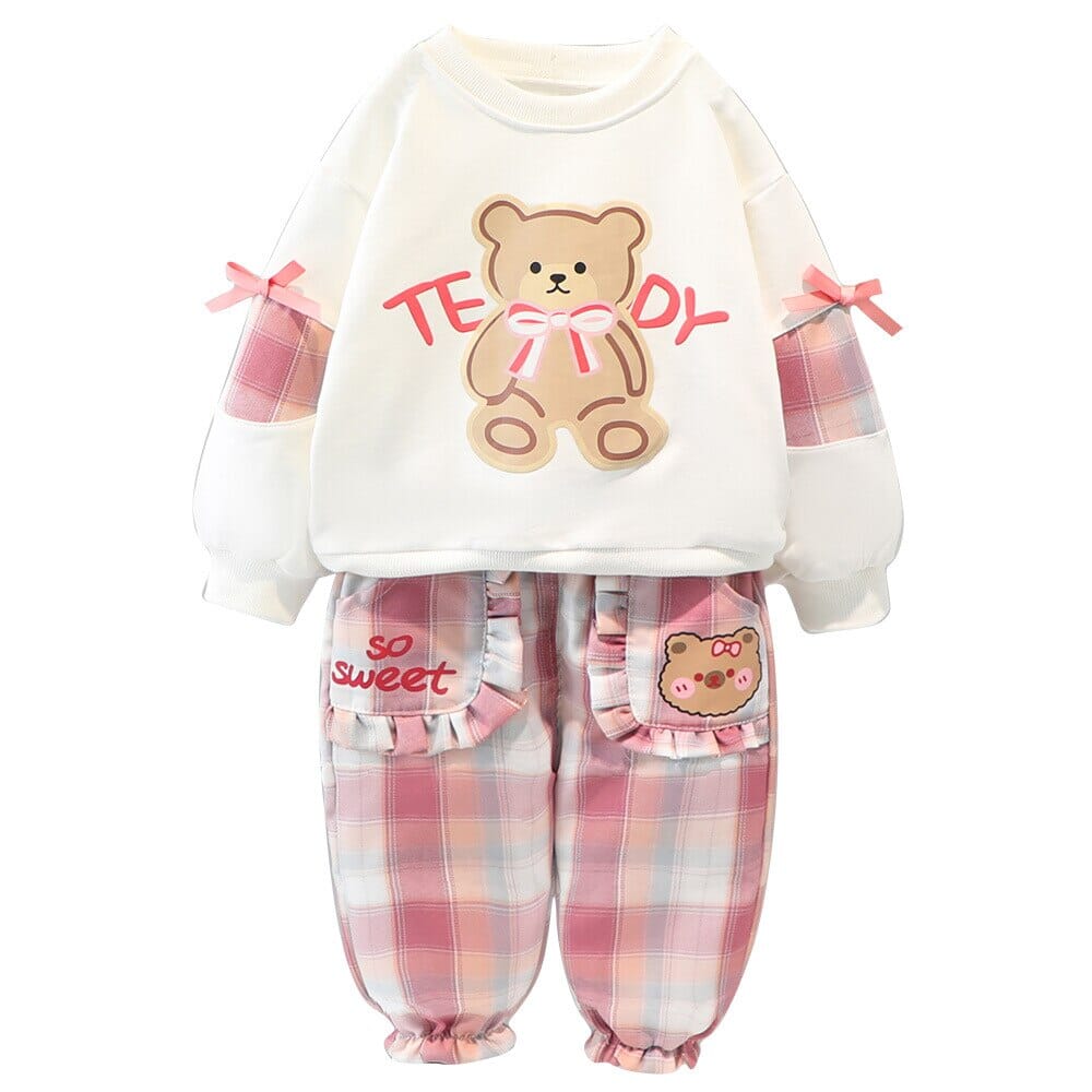 Conjunto Infantil Urso Tedy Loja Click Certo 