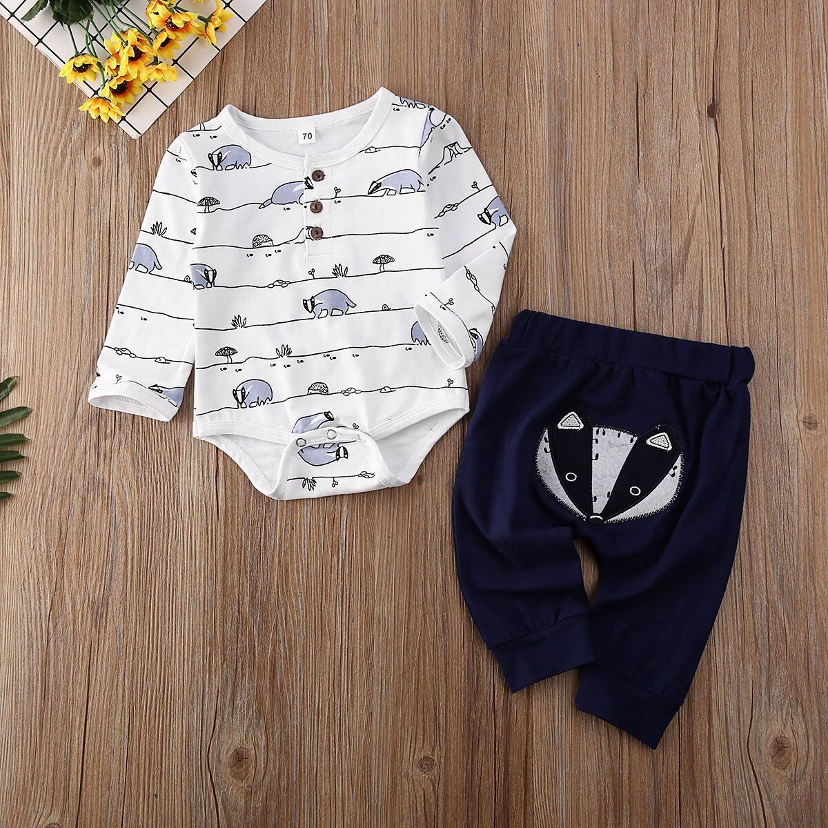 Conjunto Raposinha Boy Conjunto Loja Click Certo 