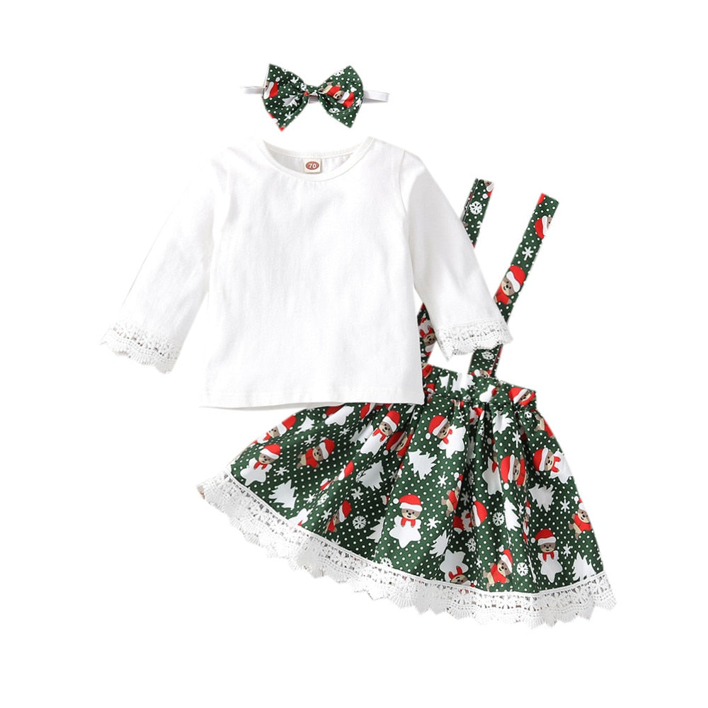 Conjunto Verde de Natal Conjunto Loja Click Certo 