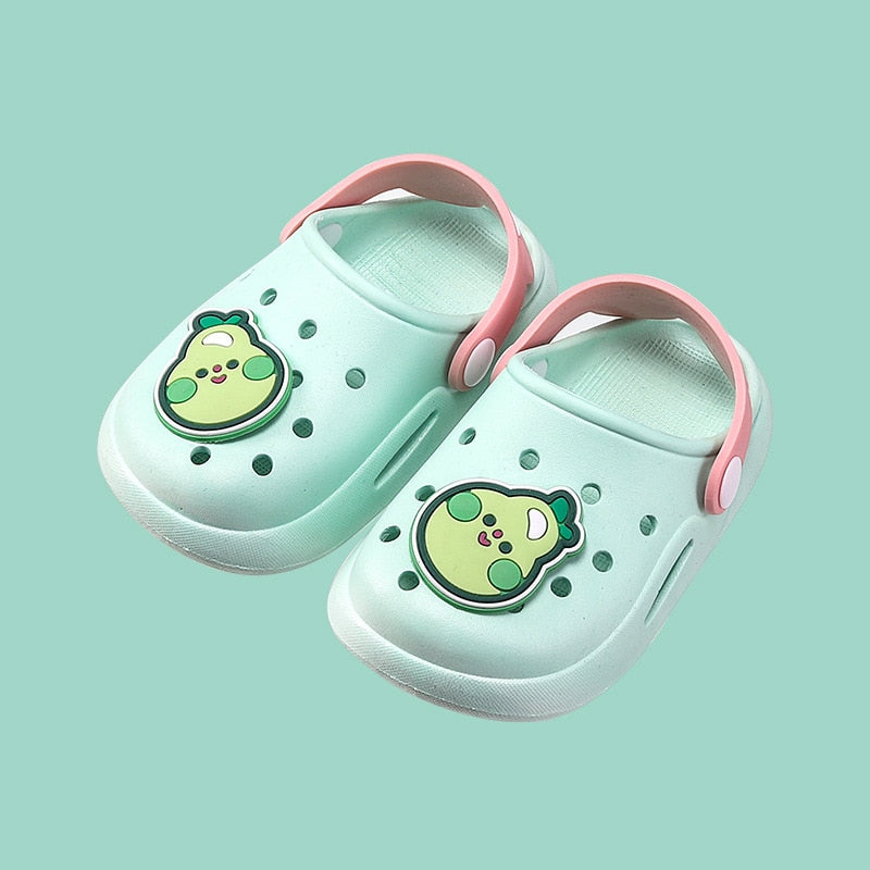 Crocks Infantil Frutinha Loja Click Certo Verde 6-8 Meses Palmilha 12cm 