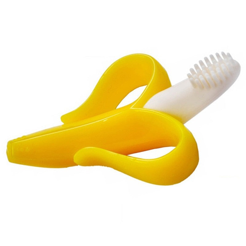 Escova Dental Banana Loja Click Certo Amarelo 