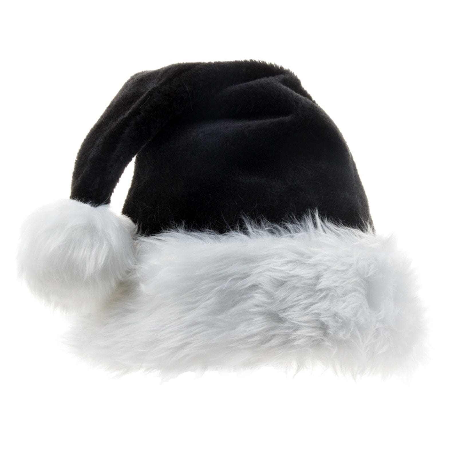 Gorro de Natal Infantil e Adulto 0 Loja Click Certo Preto Criança 