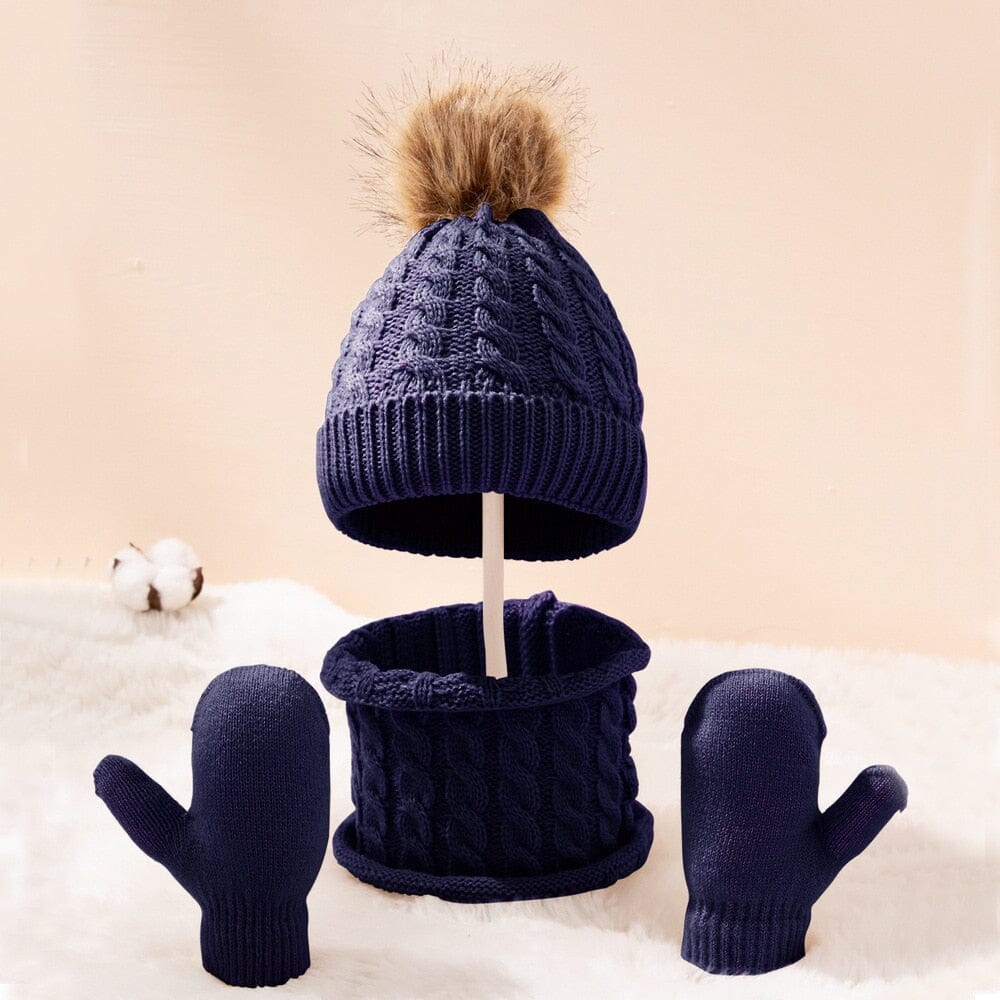 Kit Inverno Inverno Loja Click Certo 3set Navy 