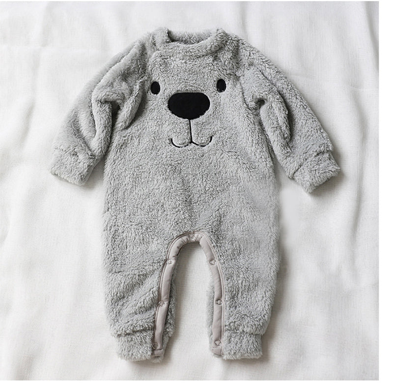 Macacão Infantil Inverno Urso Macacão Loja Click Certo 