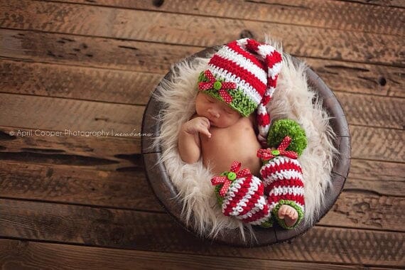 Macacão Newborn Natal Feliz + Gorro 0 Loja Click Certo Modelo 1 