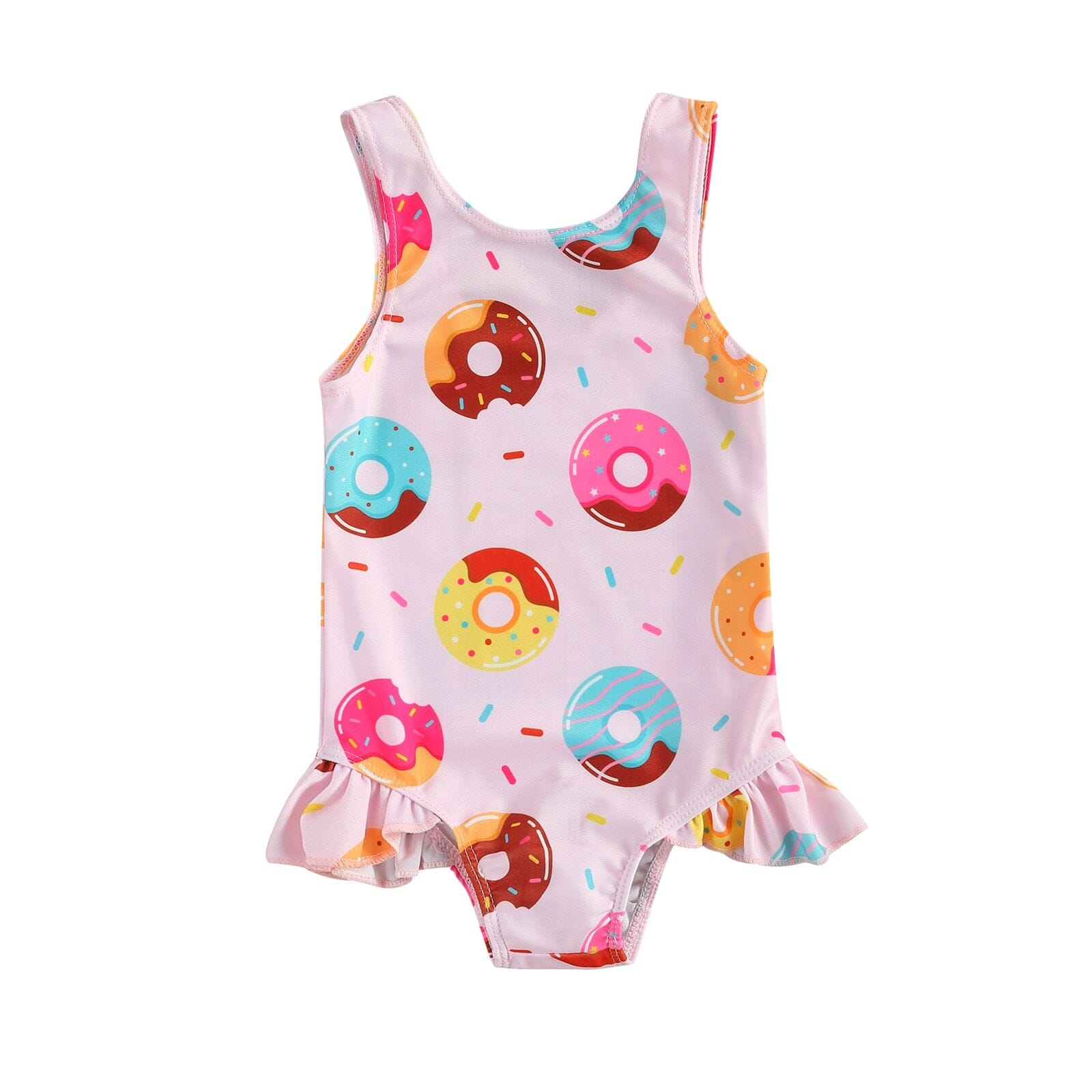 Maiô Infantil Caranguejo e Donut Loja Click Certo Donuts 0-6 Meses 