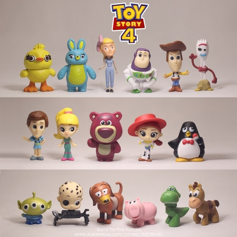 Mini Bonecos Toy Story Loja Click Certo Modelo 1 (3-5cm) 