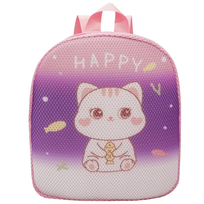 Mochila Infantil Animais Fofos Loja Click Certo Happy 