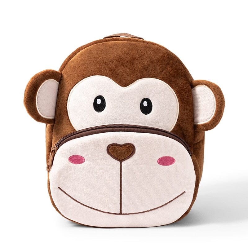 Mochila Infantil Animais Fofos Loja Click Certo Macaco 