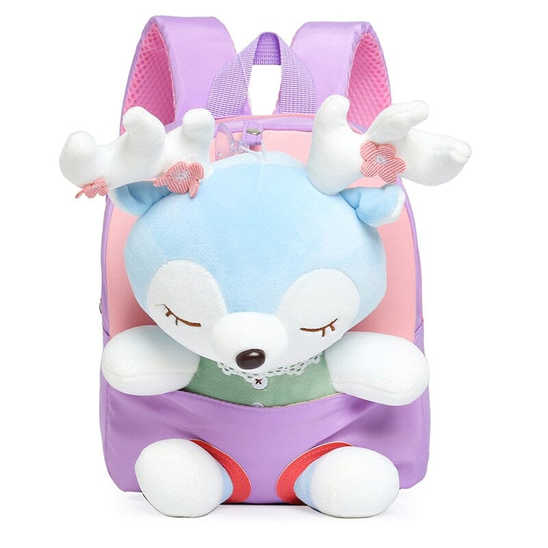 Mochila Infantil Animais Loja Click Certo Modelo 11 