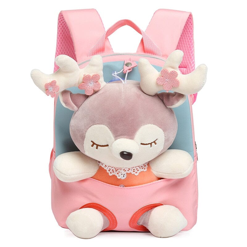 Mochila Infantil Animais Loja Click Certo Modelo 14 