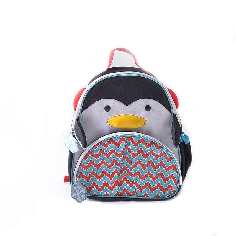 Mochila Infantil Bichinhos Loja Click Certo Pinguim 