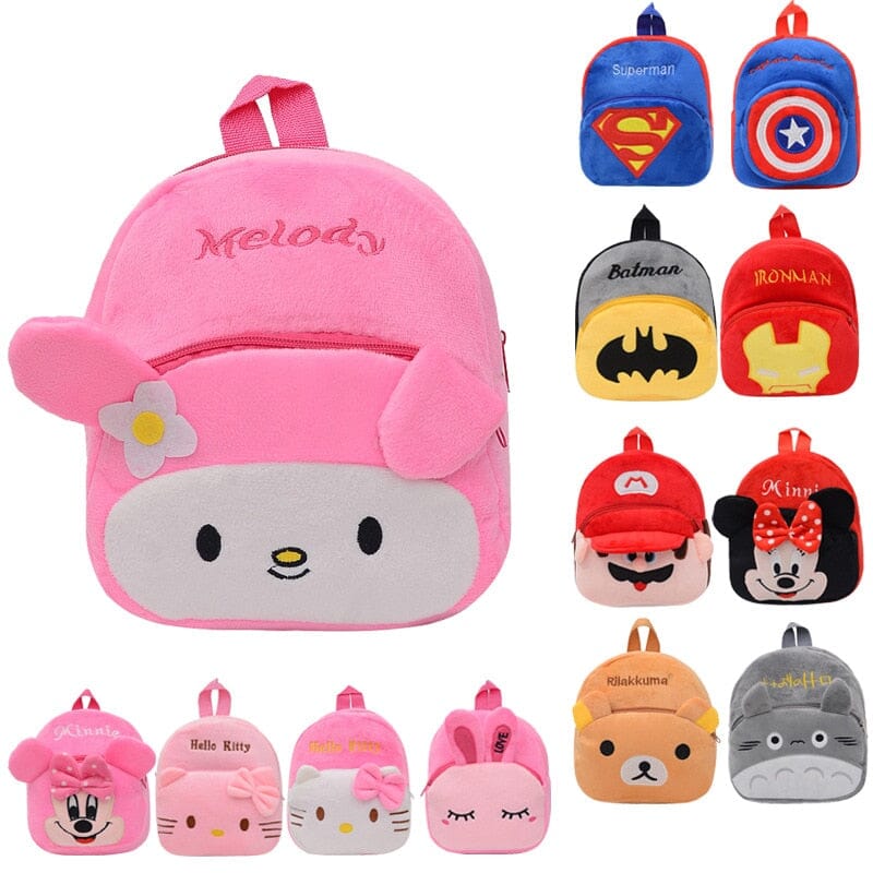 Mochila Infantil Personagens Loja Click Certo 