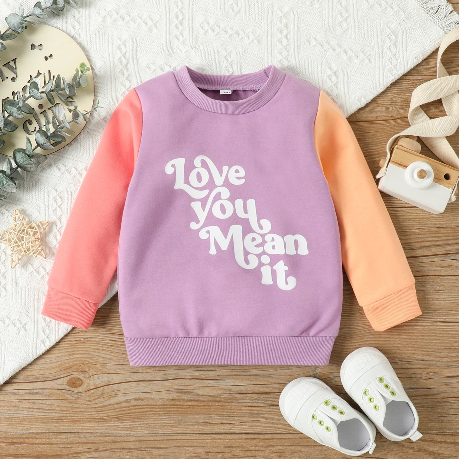 Moletom Infantil Feminino Love You moleotm Loja Click Certo Modelo 2 18-24 Meses 