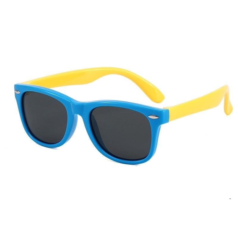 Óculos Animado óculos Loja Click Certo Azul e Amarelo 1-4 Anos 