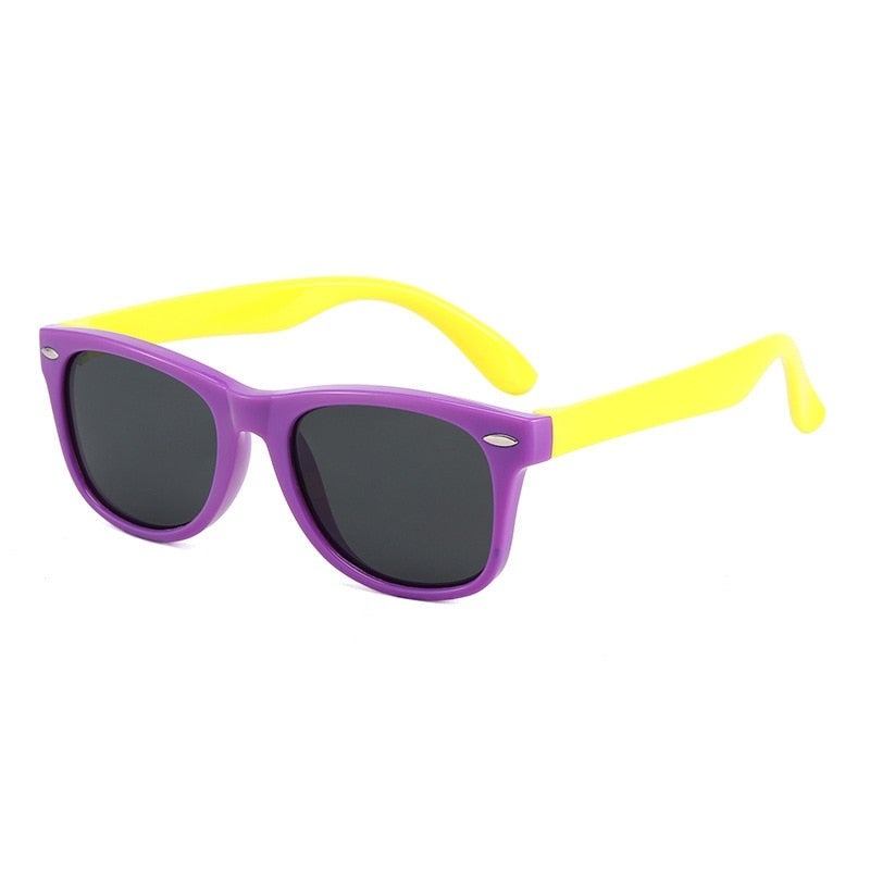 Óculos Animado óculos Loja Click Certo Roxo e Amarelo 1-4 Anos 