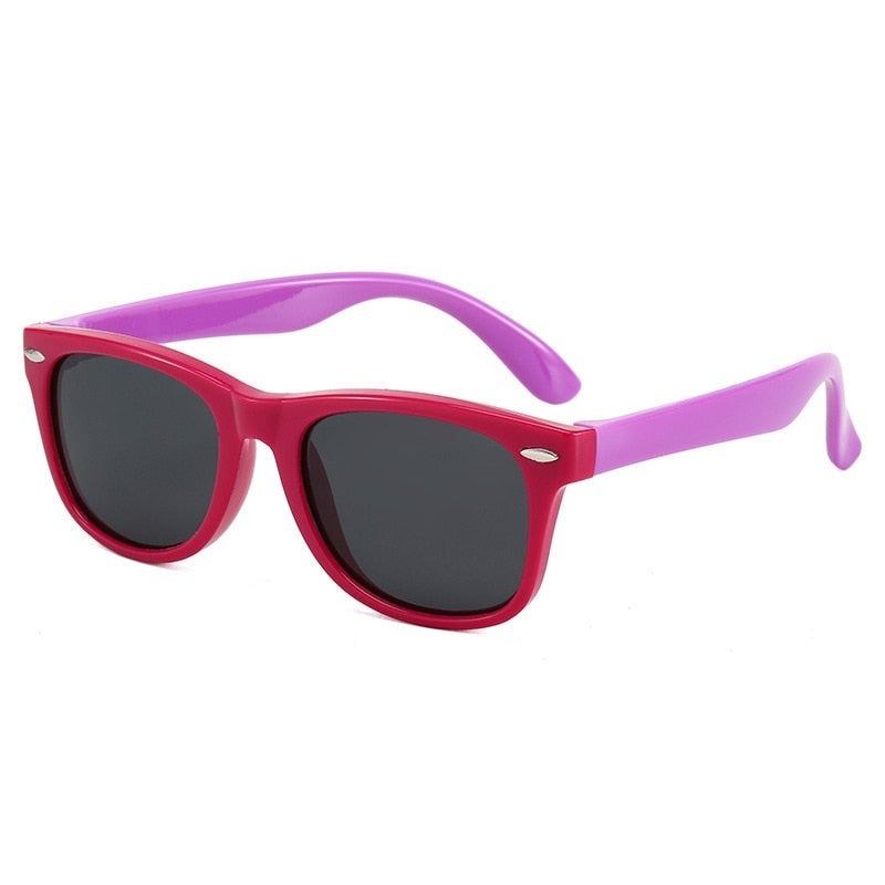 Óculos Animado óculos Loja Click Certo Vermelho e Roxo 1-4 Anos 
