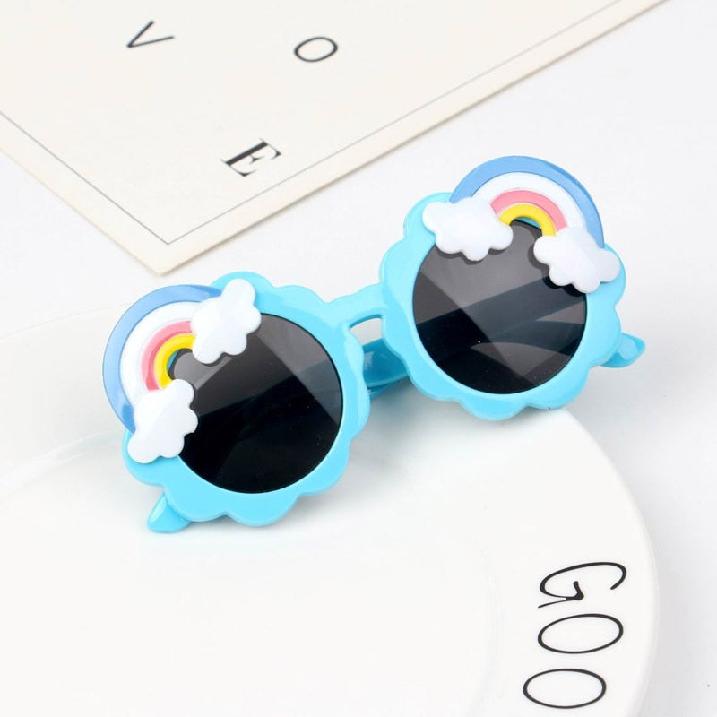 Óculos Arco-Íris óculos Loja Click Certo Azul 1-5 Anos 