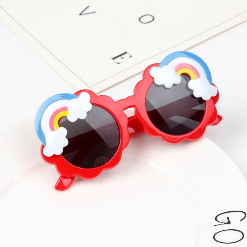 Óculos Arco-Íris óculos Loja Click Certo Vermelho 1-5 Anos 