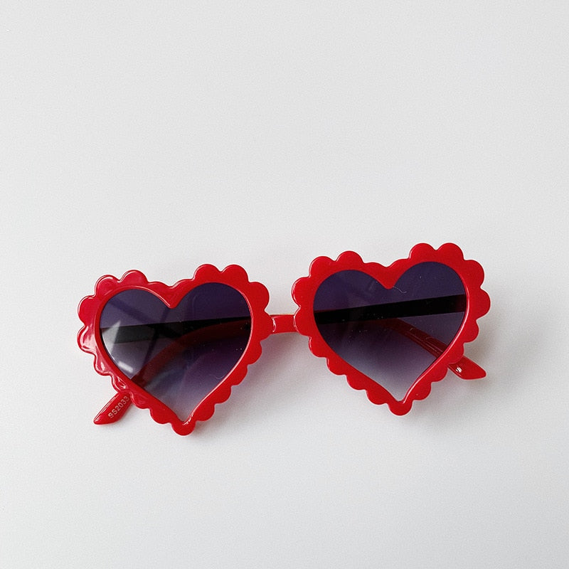 Óculos Corações óculos Loja Click Certo Vermelho 