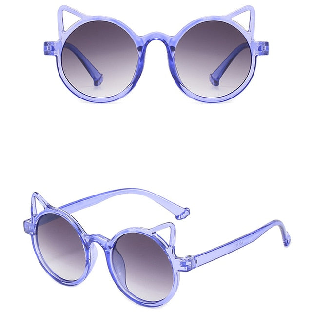 Óculos Gatinha óculos Loja Click Certo Azul 3-8 Anos 