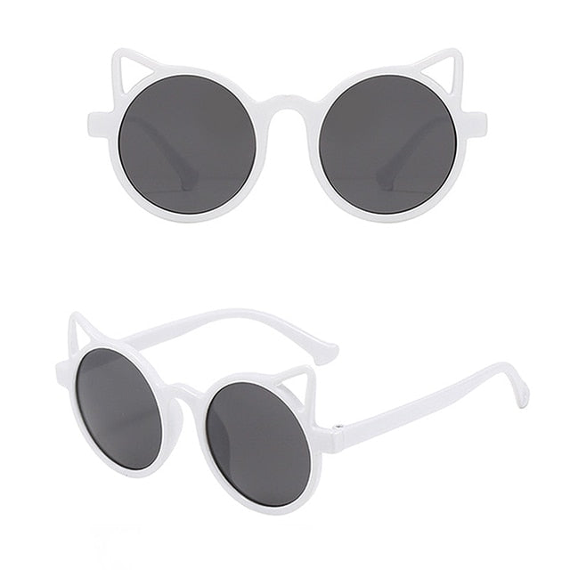 Óculos Gatinha óculos Loja Click Certo Branco 3-8 Anos 