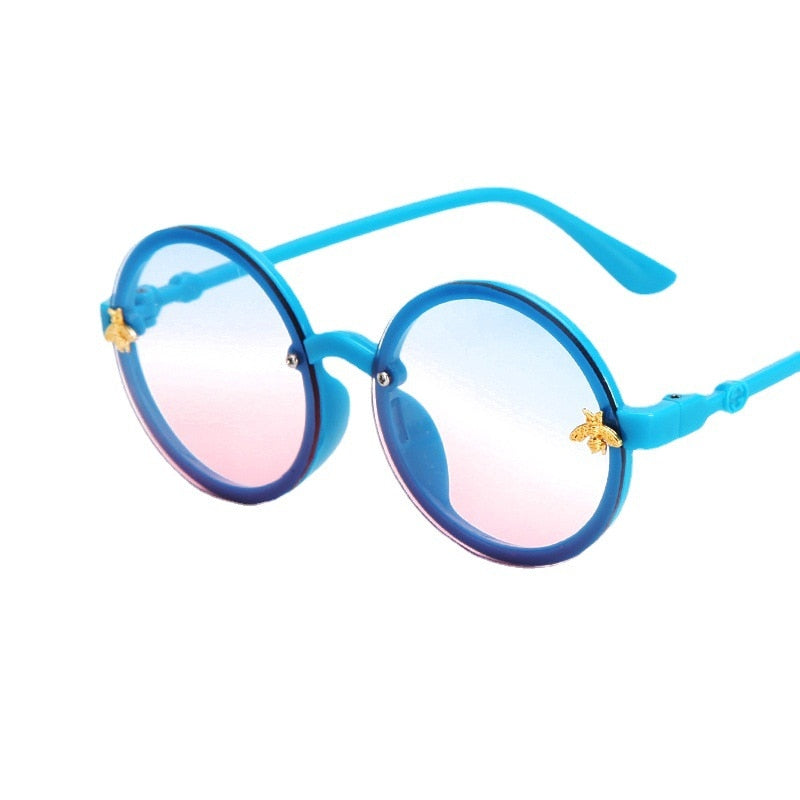 Óculos G&D Delicado óculos Loja Click Certo Azul 1-4 Anos 
