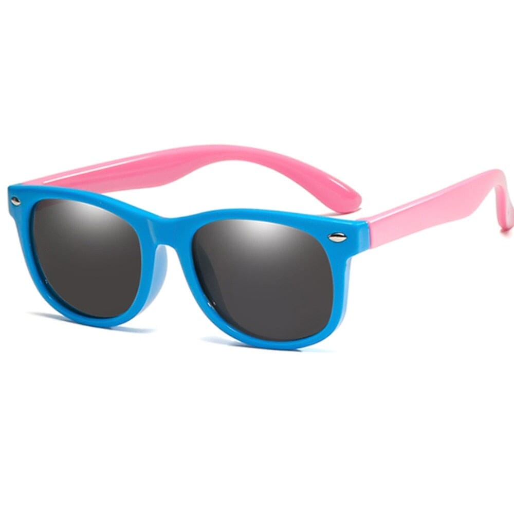 Óculos Infantil Colorido Loja Click Certo Azul e Rosa 