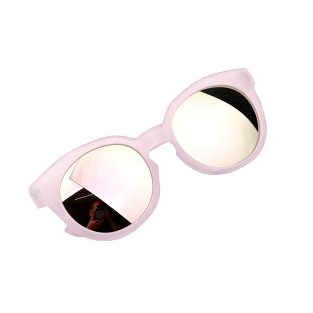 Óculos Metálico Moderno óculos Loja Click Certo Branco 