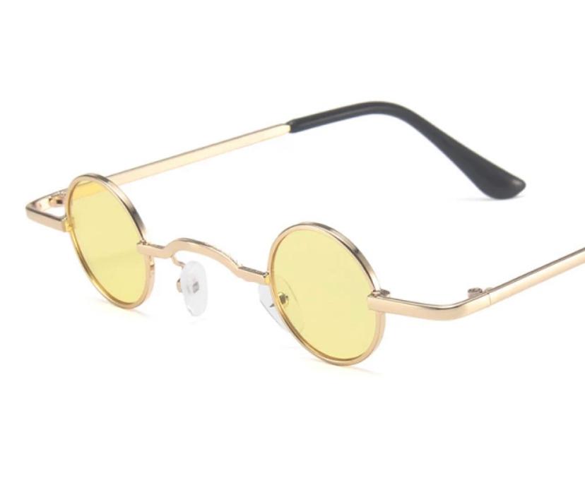 Óculos Redondo óculo Loja Click Certo Amarelo 1-4 Anos 