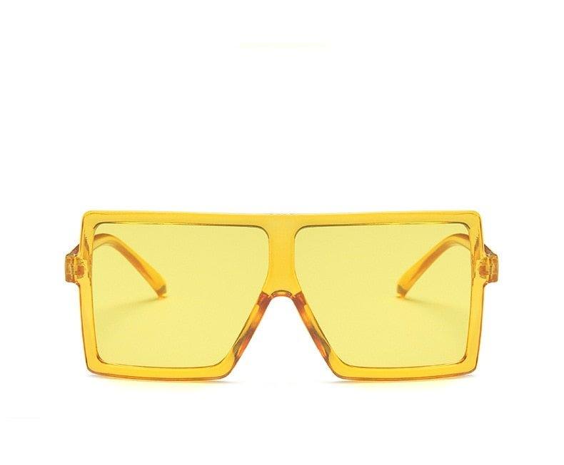 Óculos Retangular óculo Loja Click Certo Amarelo 1-4 Anos 