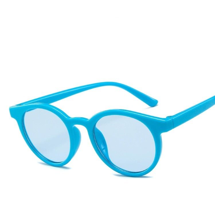 Óculos Simples e Elegante óculos Loja Click Certo Azul 1-4 Anos 