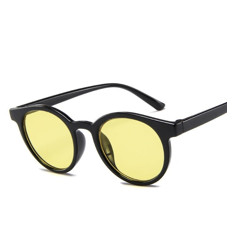Óculos Simples e Elegante óculos Loja Click Certo Preto e Dourado 1-4 Anos 