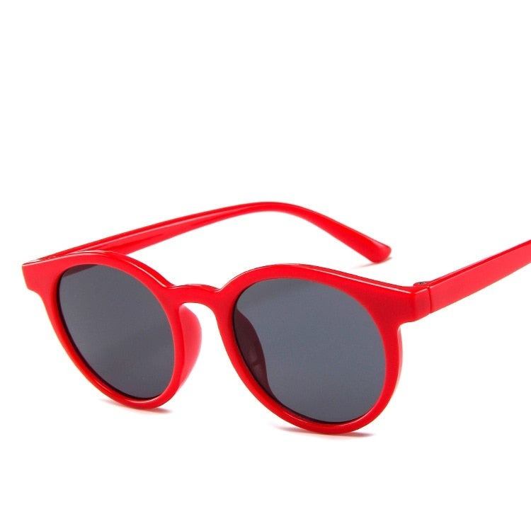 Óculos Simples e Elegante óculos Loja Click Certo Vermelho 1-4 Anos 