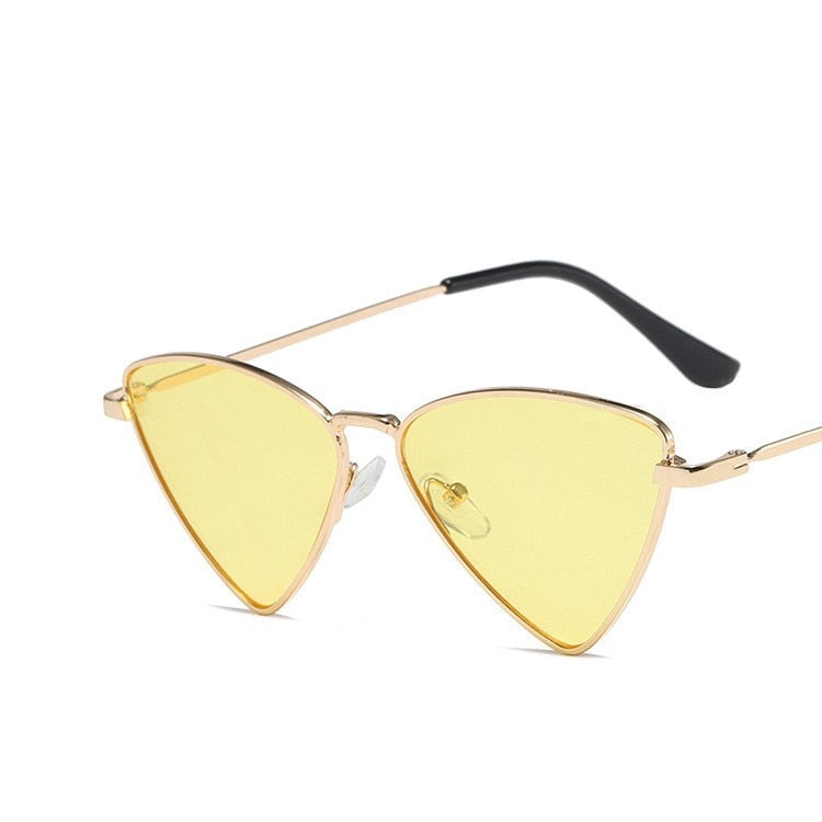 Óculos Triangular óculo Loja Click Certo Amarelo 3-7 Anos 