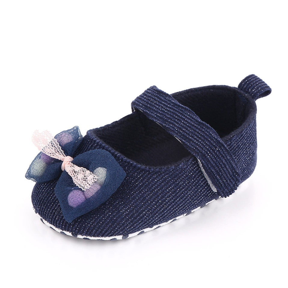 Sapatilha Delicada sapatos Loja Click Certo Azul 0-6 meses 11cm 