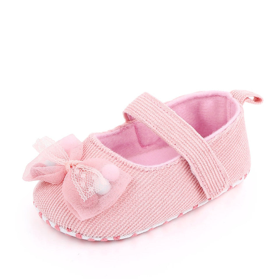 Sapatilha Delicada sapatos Loja Click Certo Rosa 0-6 meses 11cm 