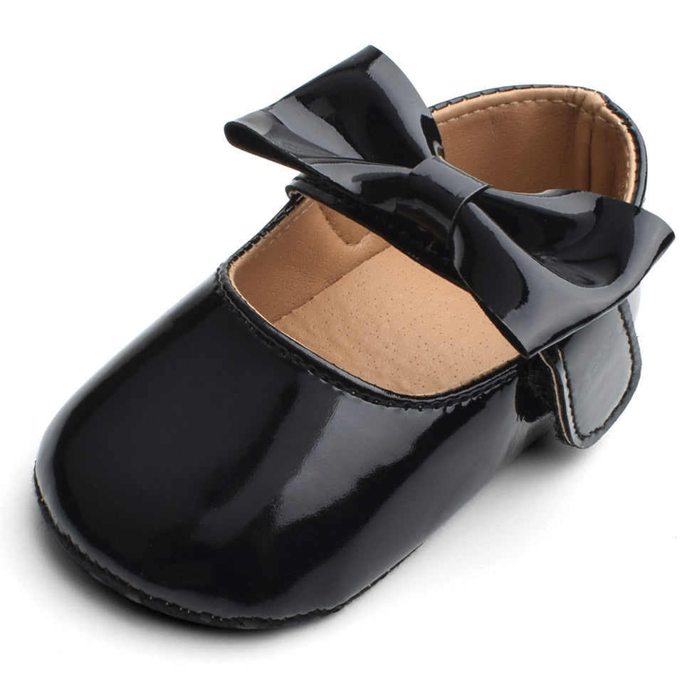 Sapatilha Retrô sapatos Loja Click Certo Preto 0-6 meses 11cm 