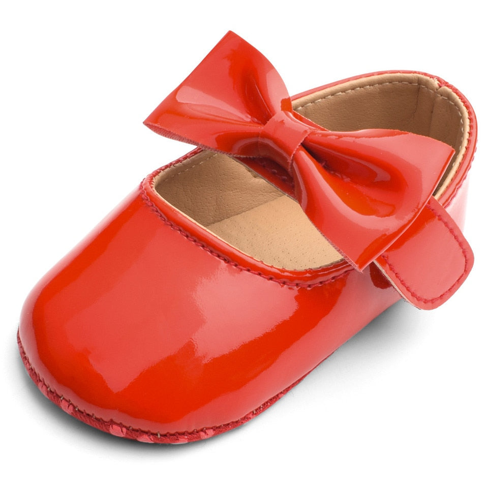 Sapatilha Retrô sapatos Loja Click Certo Vermelho 0-6 meses 11cm 