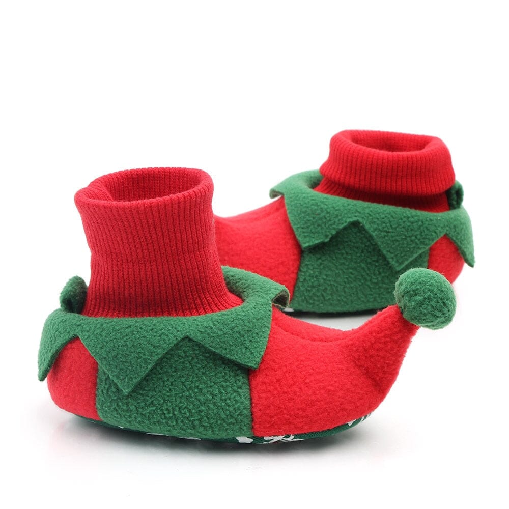 Sapatinho Infantil Meu Natal 0 Loja Click Certo Modelo 3 3-5 Meses 11cm 