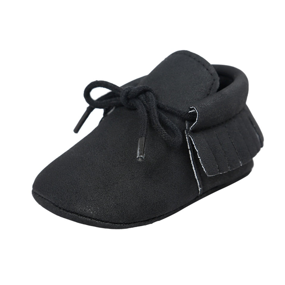 Sapatinho Outono sapatos Loja Click Certo Preto 0-6 meses 11cm 